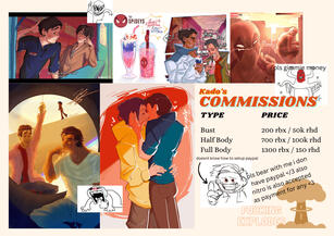 Commission information!